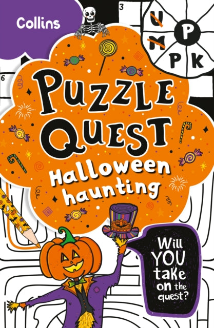 Halloween Haunting: Solve more than 100 puzzles in this adventure story for kids aged 7+ (Puzzle Quest)