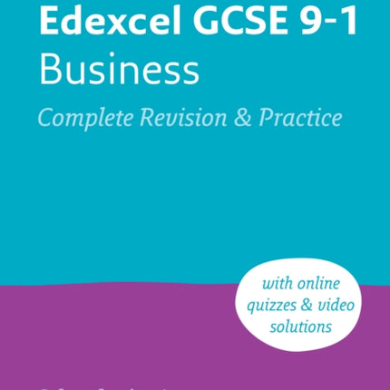 Edexcel GCSE 91 Business Complete Revision and