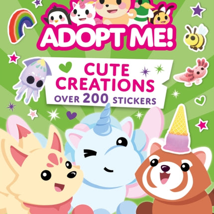 Adopt Me Cute Creations Sticker Book