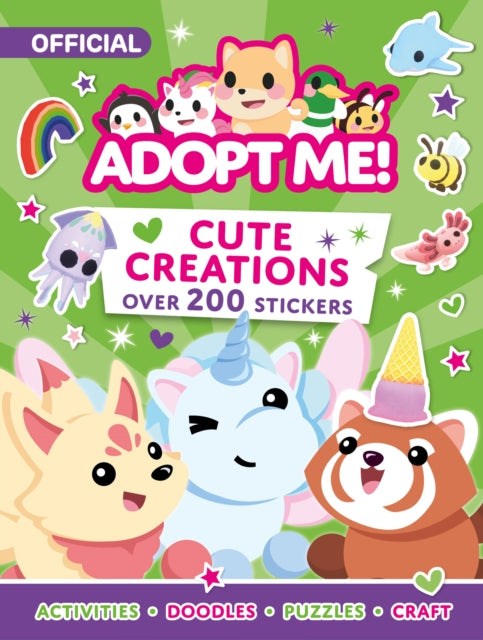 Adopt Me Cute Creations Sticker Book