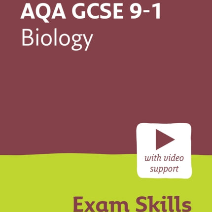 AQA GCSE 9-1 Biology Exam Skills and Practice: Ideal for the 2024 and 2025 exams (Collins GCSE Grade 9-1 Revision)