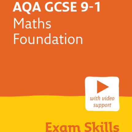 AQA GCSE 9-1 Maths Foundation Exam Skills and Practice: Ideal for the 2024 and 2025 exams (Collins GCSE Grade 9-1 Revision)