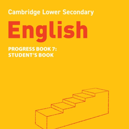 Collins Cambridge Lower Secondary English – Lower Secondary English Progress Book Student’s Book: Stage 7