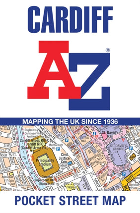 Cardiff AZ Pocket Street Map