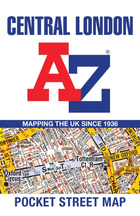 Central London AZ Pocket Street Map