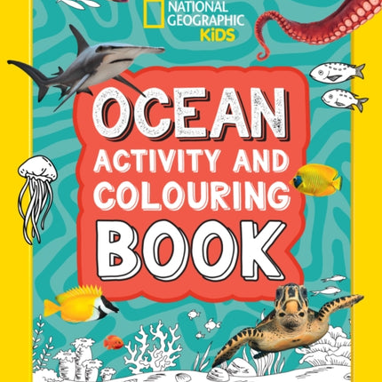 Ocean Activity and Colouring Book