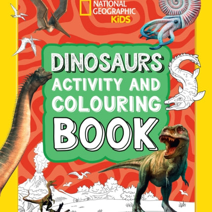 Dinosaurs Activity and Colouring Book