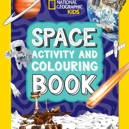 Space Activity and Colouring Book