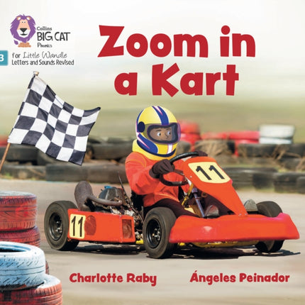 Zoom in a Kart: Phase 3 Set 1 Blending practice (Big Cat Phonics for Little Wandle Letters and Sounds Revised)