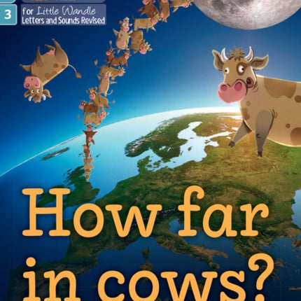 How far in cows