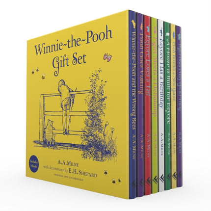 Classic WinniethePooh 8 gift book set