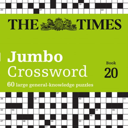 The Times 2 Jumbo Crossword Book 20