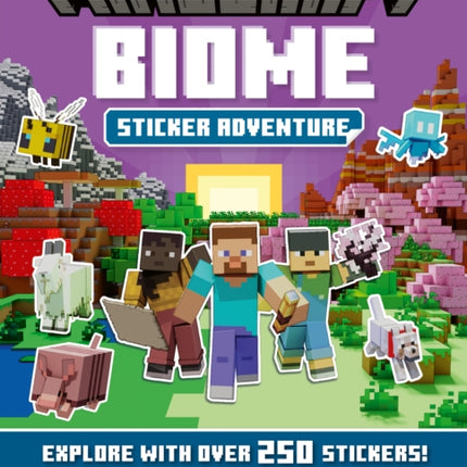 Minecraft Biome Adventure Sticker Book