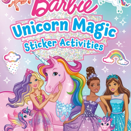 Barbie Unicorn Magic Sticker Activity Book