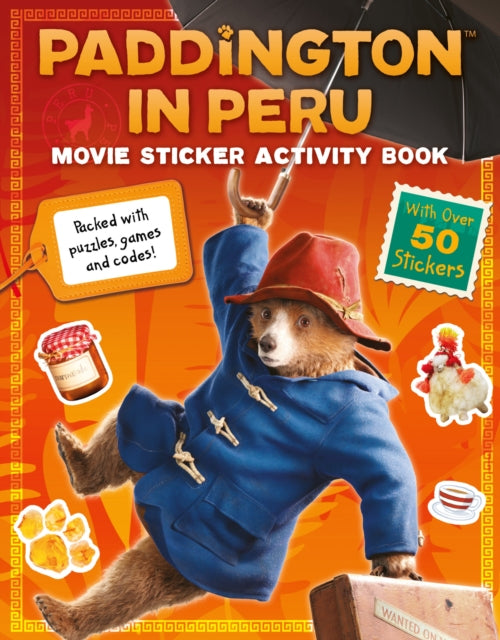 Paddington in Peru Movie Sticker Activity Book