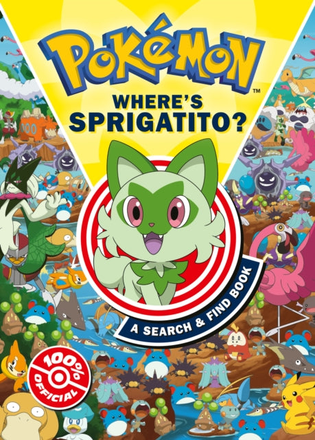 Pokémon Wheres Sprigatito A Search  Find Book