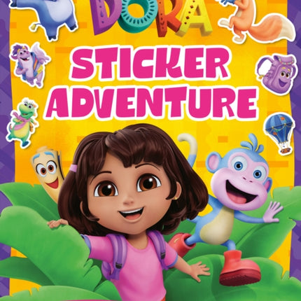 Dora Sticker Adventure Book
