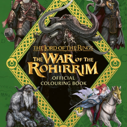 The Lord of the Rings The War of the Rohirrim Official Colouring Book