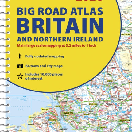 2026 Collins Big Road Atlas Britain and Northern