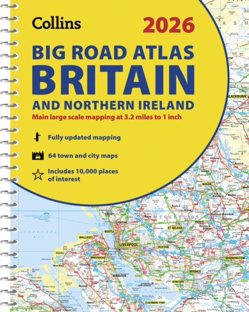 2026 Collins Big Road Atlas Britain and Northern