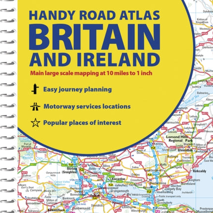 2026 Collins Handy Road Atlas Britain and Ireland