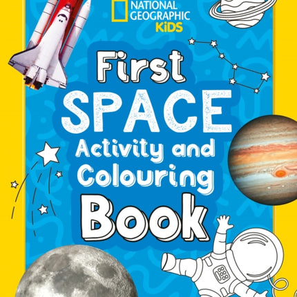 First Space Activity and Colouring Book