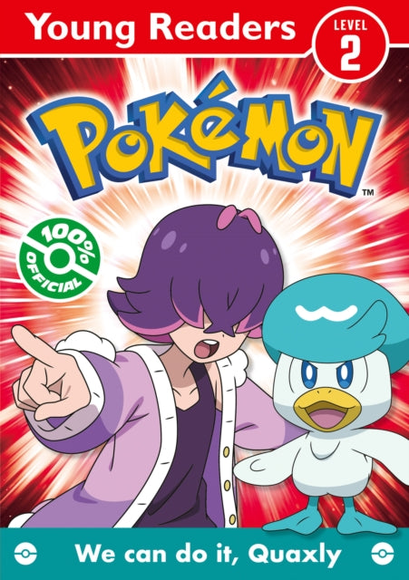 Pokémon Young Readers Level 2 Quaxly We Can Do It