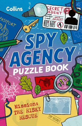 Spy Agency Puzzle Book  The Risky Rescue