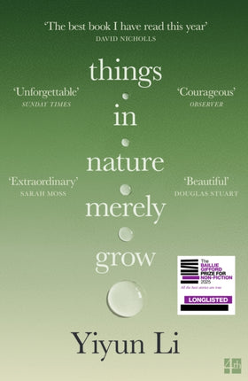 Things in Nature Merely Grow