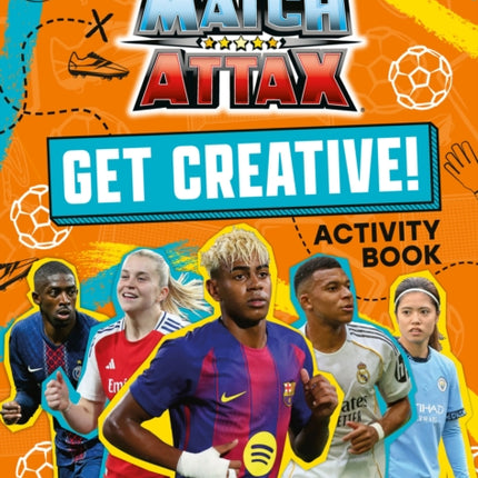 Match Attax Get Creative Sticker Activity Book