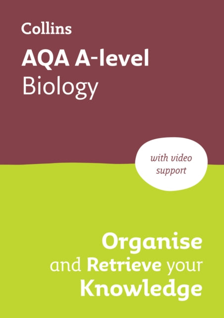AQA A level Biology Organise and Retrieve Your Knowledge