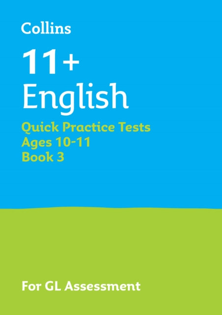 11 English Quick Practice Tests Age 1011 Year 6 Book 3