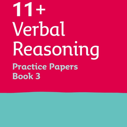 11 Verbal Reasoning Practice Papers Book 3