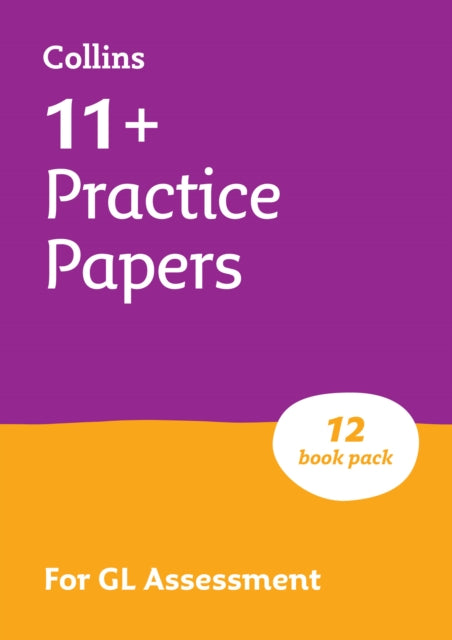 11 GL English Maths Verbal Reasoning and NonVerbal Reasoning Practice Papers Pack with 12 Practice Papers books