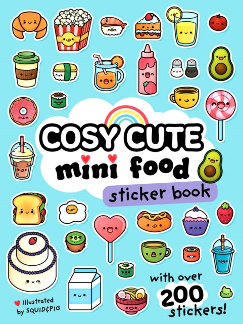 Super Cute Mini Food Sticker Book