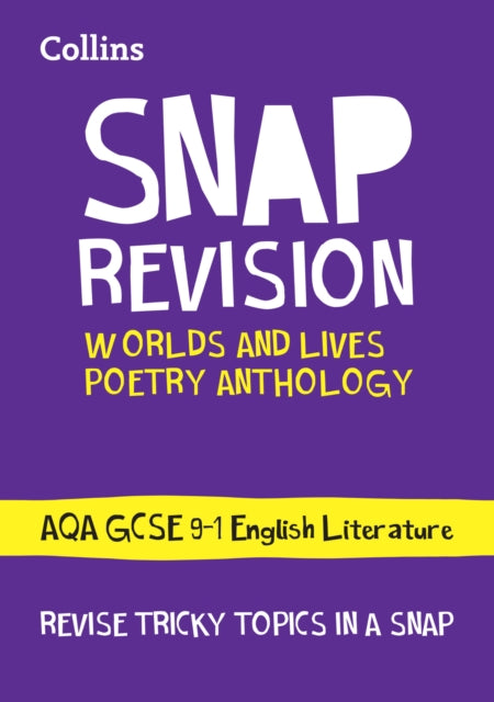 Worlds and Lives Poetry Cluster AQA GCSE 91 English Literature Revision Guide