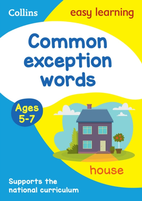 Common exception words Workbook Ages 57