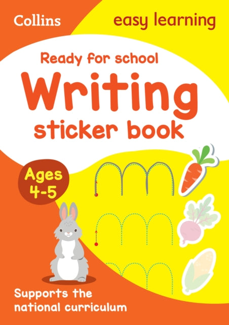 Ready for school writing Sticker Book Ages 45