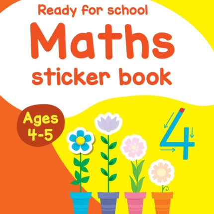 Ready for school maths Sticker Book Ages 45