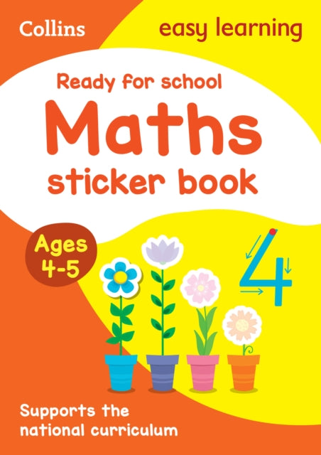 Ready for school maths Sticker Book Ages 45