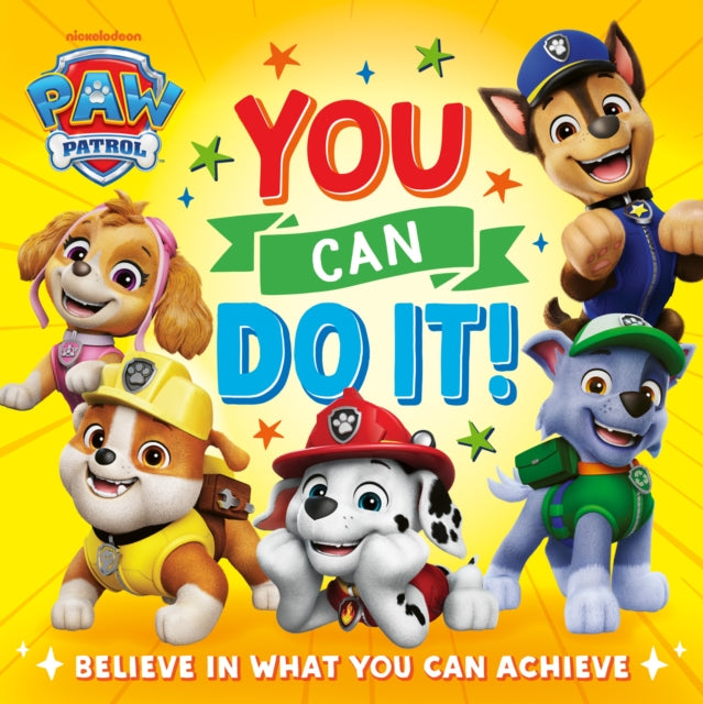 PAW Patrol Picture Book You Can Do It