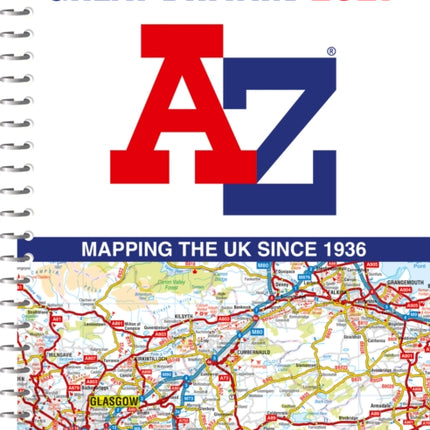Great Britain AZ Handy Road Atlas 2027 A5 Spiral
