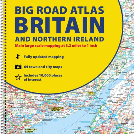 2027 Collins Big Road Atlas Britain and Northern Ireland