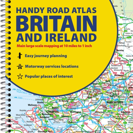 2027 Collins Handy Road Atlas Britain and Ireland