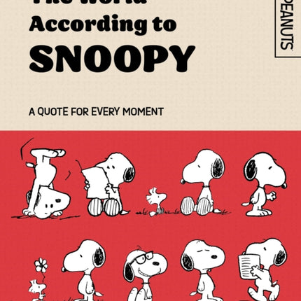 Official Peanuts The World According to Snoopy
