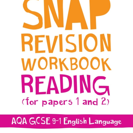 AQA GCSE 91 English Language Reading Papers 1  2 Workbook