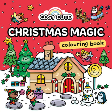 Cosy Cute Christmas Magic Colouring Book