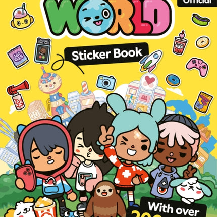 Toca Boca Sticker Book Welcome To Toca Boca
