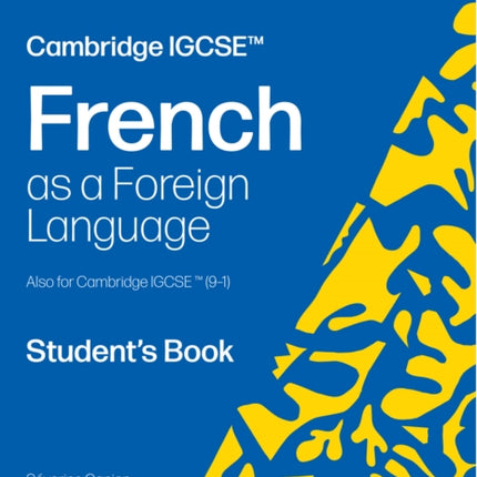 Cambridge IGCSE French Students Book