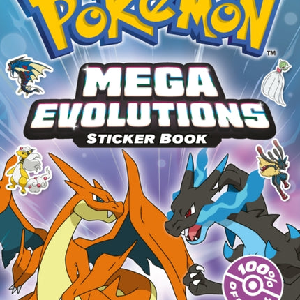 Pokémon Mega Evolutions Sticker Book